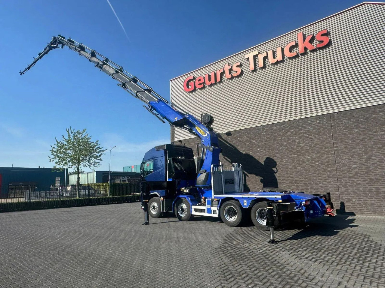 Volvo FH 540 8X4 TREKKER / BAKWAGEN MET PALFINGER PK13 - 크레인 트럭 : 사진 4 Volvo FH 540 8X4 TREKKER / BAKWAGEN MET PALFINGER PK13 - 크레인 트럭 : 사진 4