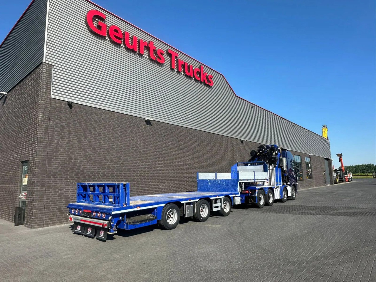 Volvo FH 540 8X4 TREKKER / BAKWAGEN MET PALFINGER PK13 - 크레인 트럭 : 사진 5 Volvo FH 540 8X4 TREKKER / BAKWAGEN MET PALFINGER PK13 - 크레인 트럭 : 사진 5