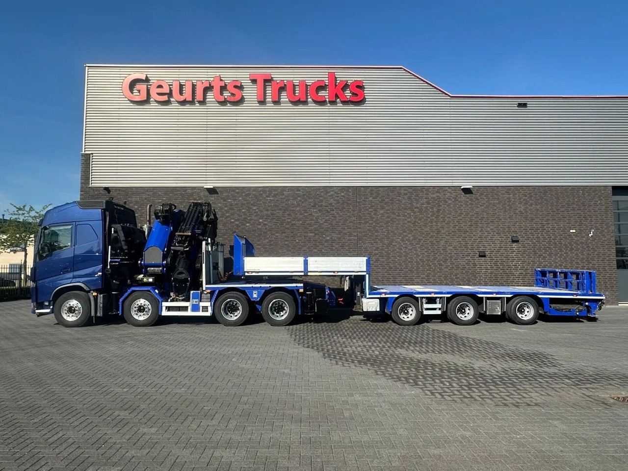 Volvo FH 540 8X4 TREKKER / BAKWAGEN MET PALFINGER PK13 - 크레인 트럭 : 사진 1 Volvo FH 540 8X4 TREKKER / BAKWAGEN MET PALFINGER PK13 - 크레인 트럭 : 사진 1