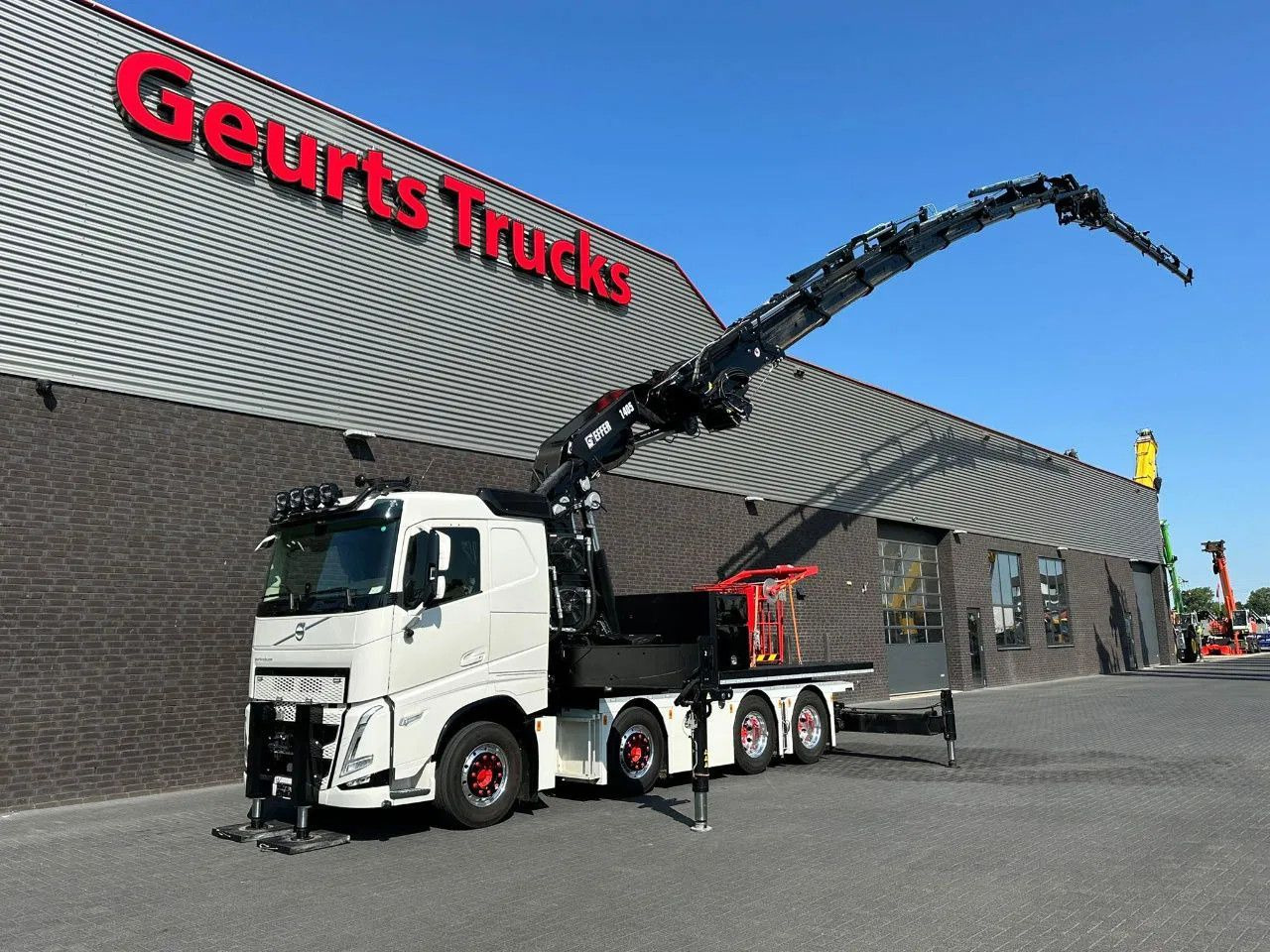 Volvo FH 540 8X4F R TREKKER / BAKWAGEN MET EFFER 1405/ - 크레인 트럭 : 사진 2 Volvo FH 540 8X4F R TREKKER / BAKWAGEN MET EFFER 1405/ - 크레인 트럭 : 사진 2