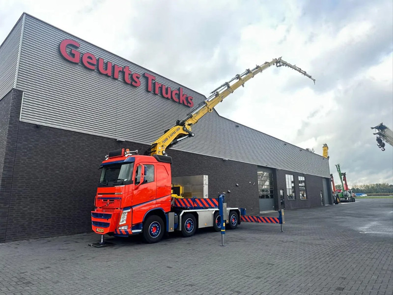 트랙터 유닛 Volvo FH 8x2 FR TREKKER / BAKWAGEN MET HIAB X-HIPRO 1058 E8 MET JIB 150X-6 + LIER KRAAN / KRAN / CRANE / GRUA : 사진 6 트랙터 유닛 Volvo FH 8x2 FR TREKKER / BAKWAGEN MET HIAB X-HIPRO 1058 E8 MET JIB 150X-6 + LIER KRAAN / KRAN / CRANE / GRUA : 사진 6