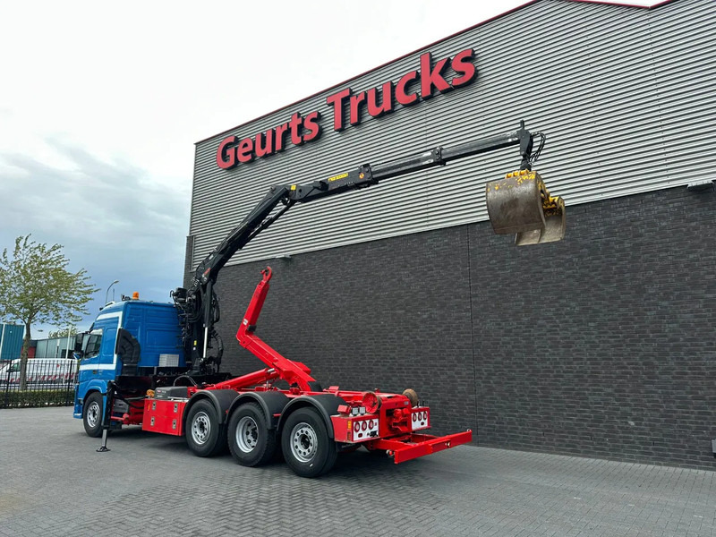 Volvo FM 500 8X2 HIAB MULTILIFT HAAKARMSYSTEM / ABROLLKIPPER / HOOKLIFT MET HIAB LOGLIFT 165Z LAADKRAAN - 후크 리프트 트럭, 크레인 트럭 : 사진 3 Volvo FM 500 8X2 HIAB MULTILIFT HAAKARMSYSTEM / ABROLLKIPPER / HOOKLIFT MET HIAB LOGLIFT 165Z LAADKRAAN - 후크 리프트 트럭, 크레인 트럭 : 사진 3