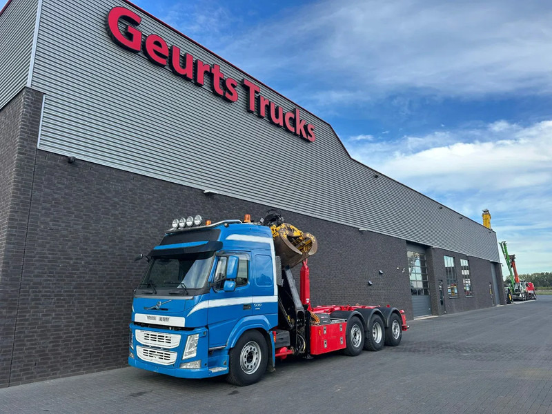 Volvo FM 500 8X2 HIAB MULTILIFT HAAKARMSYSTEM / ABROLLKIPPER / HOOKLIFT MET HIAB LOGLIFT 165Z LAADKRAAN - 후크 리프트 트럭, 크레인 트럭 : 사진 5 Volvo FM 500 8X2 HIAB MULTILIFT HAAKARMSYSTEM / ABROLLKIPPER / HOOKLIFT MET HIAB LOGLIFT 165Z LAADKRAAN - 후크 리프트 트럭, 크레인 트럭 : 사진 5