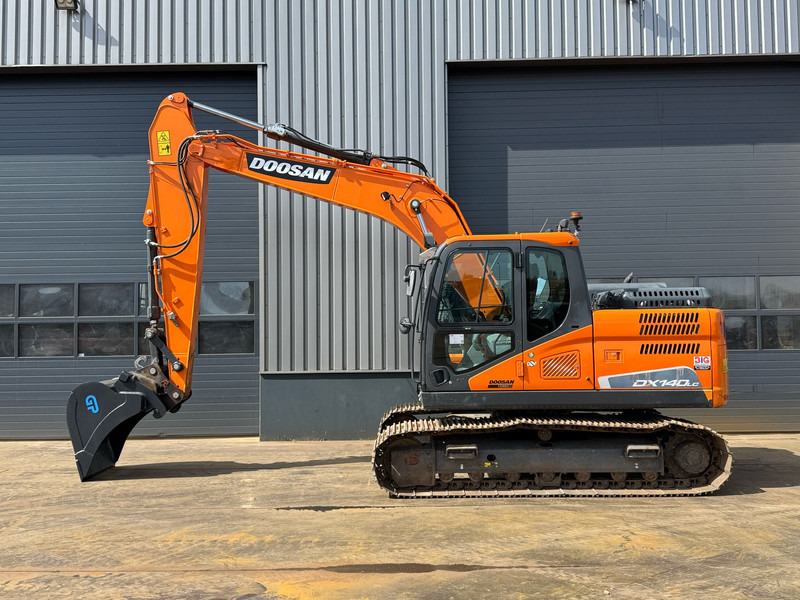 Doosan DX140LC-5 - CE / Verachtert CW30 - GP edge bucket - 크롤러 굴삭기 : 사진 1 Doosan DX140LC-5 - CE / Verachtert CW30 - GP edge bucket - 크롤러 굴삭기 : 사진 1