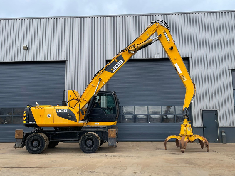JCB JS200W Material Handler - 휠 굴삭기 : 사진 4 JCB JS200W Material Handler - 휠 굴삭기 : 사진 4