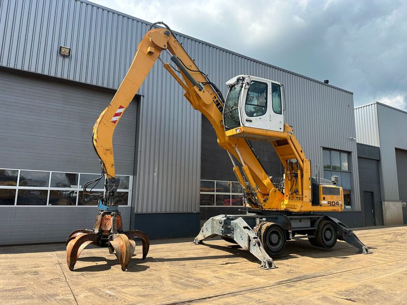 Liebherr A904C - Material Handler - 폐기물/ 산업 처리기 : 사진 2 Liebherr A904C - Material Handler - 폐기물/ 산업 처리기 : 사진 2