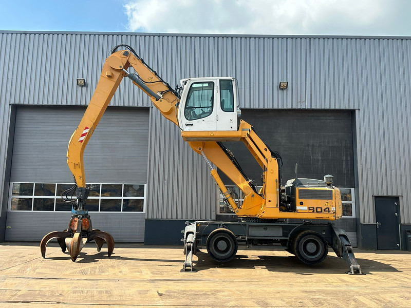 Liebherr A904C - Material Handler - 폐기물/ 산업 처리기 : 사진 1 Liebherr A904C - Material Handler - 폐기물/ 산업 처리기 : 사진 1