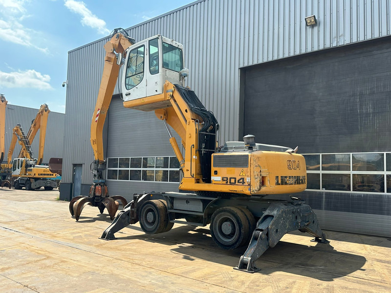 Liebherr A904C - Material Handler - 폐기물/ 산업 처리기 : 사진 3 Liebherr A904C - Material Handler - 폐기물/ 산업 처리기 : 사진 3
