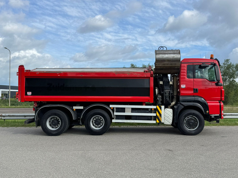 MAN TGS 32.400 6x6 Kipper with Crane - 덤프트럭, 크레인 트럭 : 사진 4 MAN TGS 32.400 6x6 Kipper with Crane - 덤프트럭, 크레인 트럭 : 사진 4