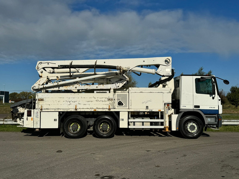 MERCEDESBENZ Actros 2632 6x4 with Putzmeister BSF 24-4 11 24m concrete pump - 콘크리트 펌프 트럭 : 사진 5 MERCEDESBENZ Actros 2632 6x4 with Putzmeister BSF 24-4 11 24m concrete pump - 콘크리트 펌프 트럭 : 사진 5