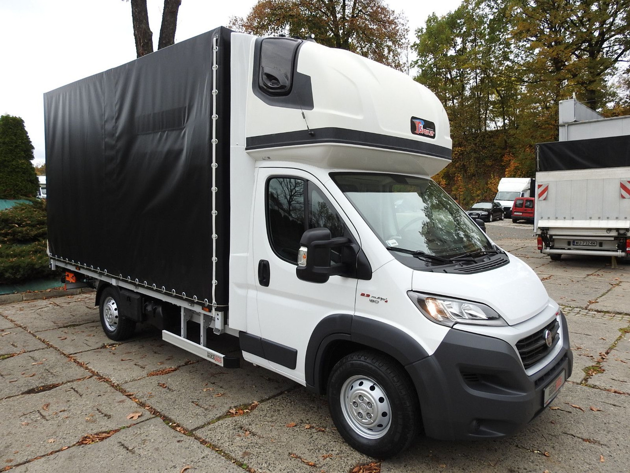 Fiat DUCATO PRITSCHE PLANE AUFZUG 8 PALETTEN WEBASTO - 커튼 사이드 밴 : 사진 4 Fiat DUCATO PRITSCHE PLANE AUFZUG 8 PALETTEN WEBASTO - 커튼 사이드 밴 : 사진 4