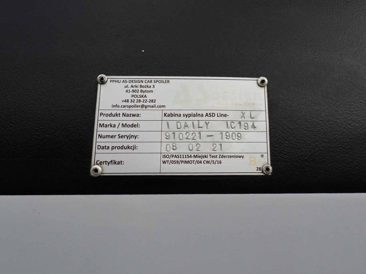 커튼 사이드 밴 Iveco DAILY  35S18 PRITSCHE PLANE 10 PALETTEN WEBASTO : 사진 18