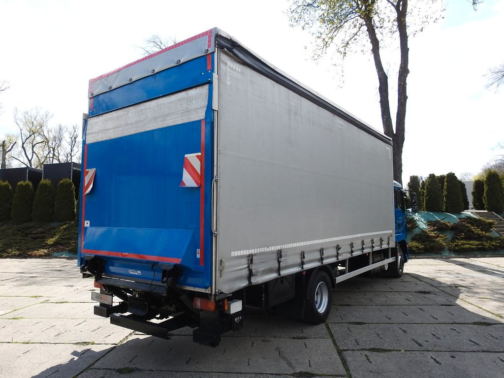 MAN TGM PRITSCHE PLANE 18 PALETTEN AUFZUG - 커튼사이더 트럭 : 사진 3 MAN TGM PRITSCHE PLANE 18 PALETTEN AUFZUG - 커튼사이더 트럭 : 사진 3