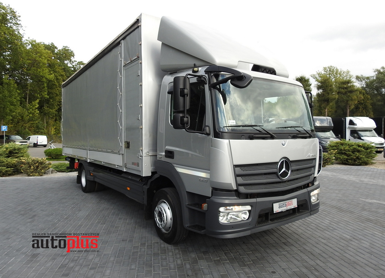 MERCEDES ATEGO 1221 TARPAULIN LIFT 16 PALLETS WEBASTO AIR CONDITIONING PNEUMATICS TWIN WHEELS 230HP - 커튼사이더 트럭 : 사진 1 MERCEDES ATEGO 1221 TARPAULIN LIFT 16 PALLETS WEBASTO AIR CONDITIONING PNEUMATICS TWIN WHEELS 230HP - 커튼사이더 트럭 : 사진 1