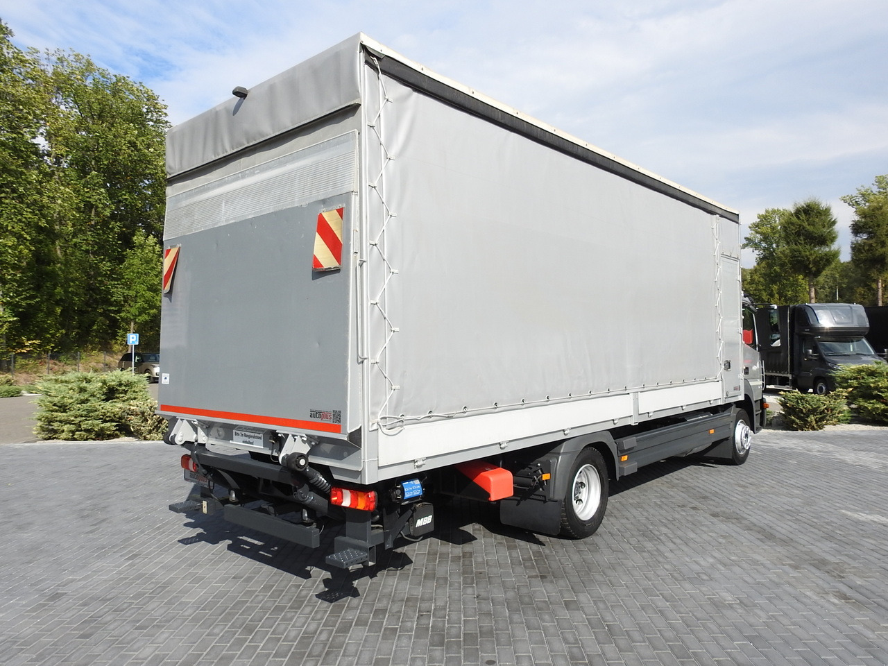 MERCEDES ATEGO 1221 TARPAULIN LIFT 16 PALLETS WEBASTO AIR CONDITIONING PNEUMATICS TWIN WHEELS 230HP - 커튼 사이드 밴 : 사진 3 MERCEDES ATEGO 1221 TARPAULIN LIFT 16 PALLETS WEBASTO AIR CONDITIONING PNEUMATICS TWIN WHEELS 230HP - 커튼 사이드 밴 : 사진 3