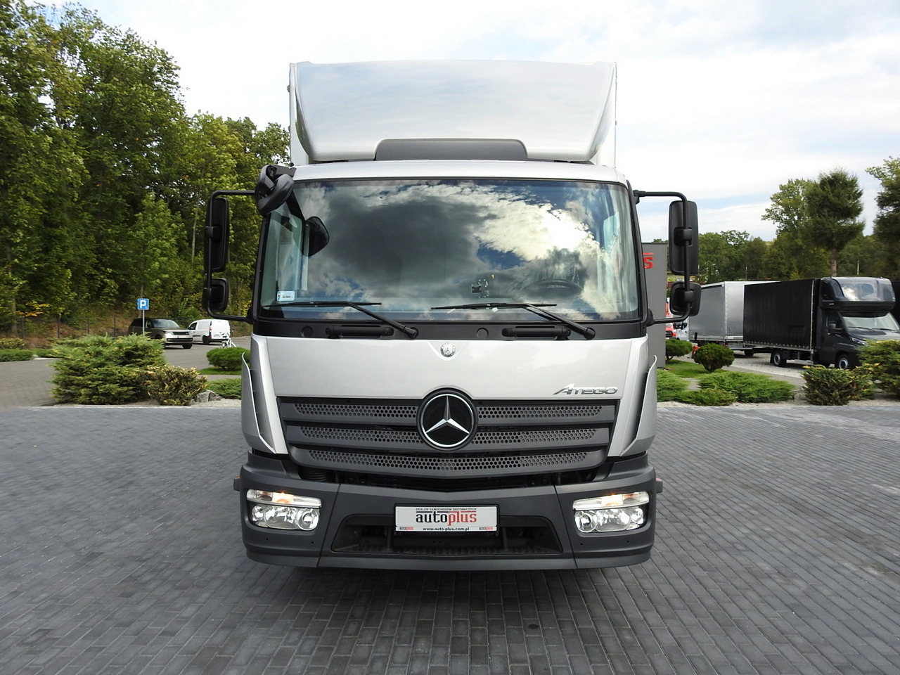 커튼 사이드 밴 MERCEDES ATEGO 1221 TARPAULIN LIFT 16 PALLETS WEBASTO AIR CONDITIONING PNEUMATICS TWIN WHEELS  230HP : 사진 5