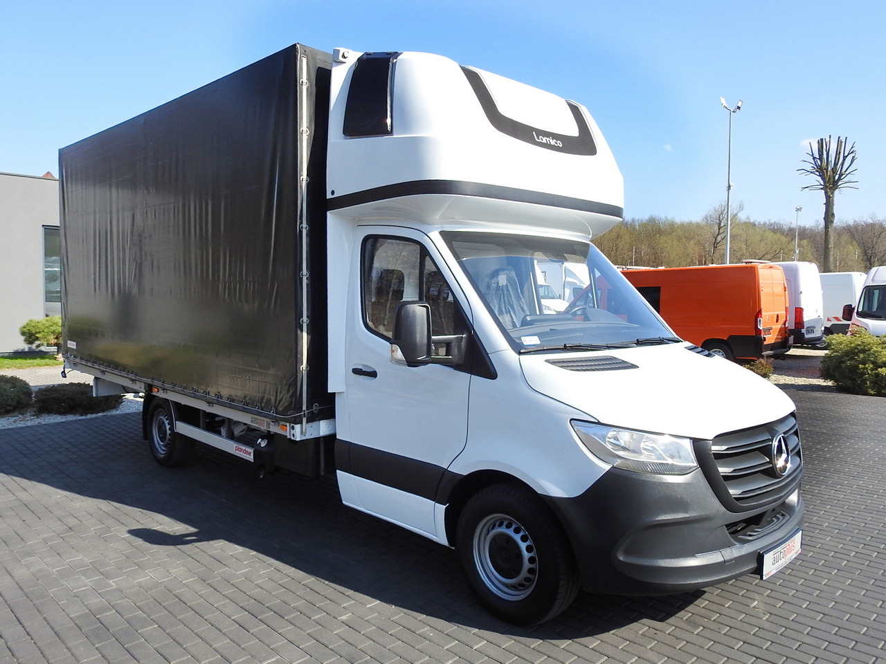 MERCEDES SPRINTER 316 TARPAULIN 10 PALLETS WEBASTO AIR CONDITIONING 165HP - 커튼 사이드 밴 : 사진 4 MERCEDES SPRINTER 316 TARPAULIN 10 PALLETS WEBASTO AIR CONDITIONING 165HP - 커튼 사이드 밴 : 사진 4