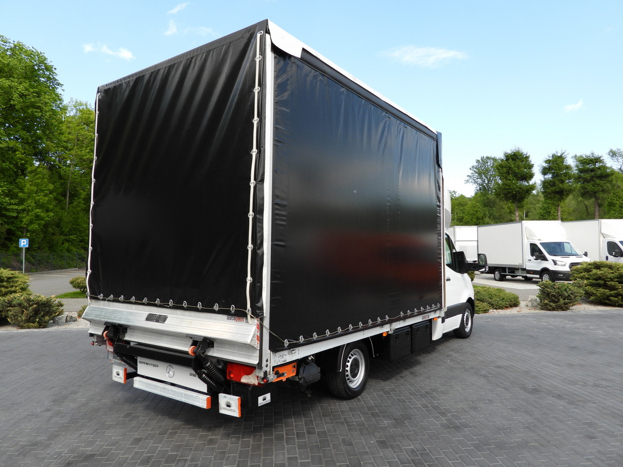 MERCEDES SPRINTER 316 TARPAULIN LIFT 10 PALLETS WEBASTO CRUISE CONTROL PNEUMATICS AIR CONDITIONING 160HP - 커튼 사이드 밴 : 사진 3 MERCEDES SPRINTER 316 TARPAULIN LIFT 10 PALLETS WEBASTO CRUISE CONTROL PNEUMATICS AIR CONDITIONING 160HP - 커튼 사이드 밴 : 사진 3