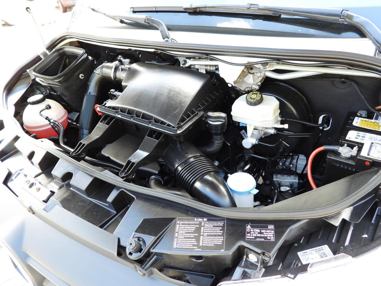 박스 밴 MERCEDES SPRINTER 514 BOX LIFT 8 PALLETS CRUISE CONTROL TWIN WHEELS AIR CONDITIONING  140HP : 사진 22