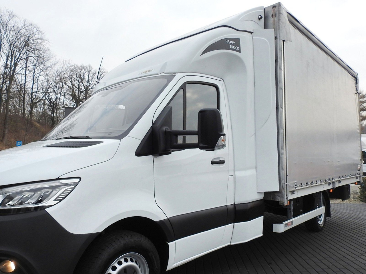 커튼 사이드 밴, 콤비 밴 Mercedes-Benz SPRINTER 316 PRITSCHE PLANE 10 PALETTEN WEBASTO : 사진 14