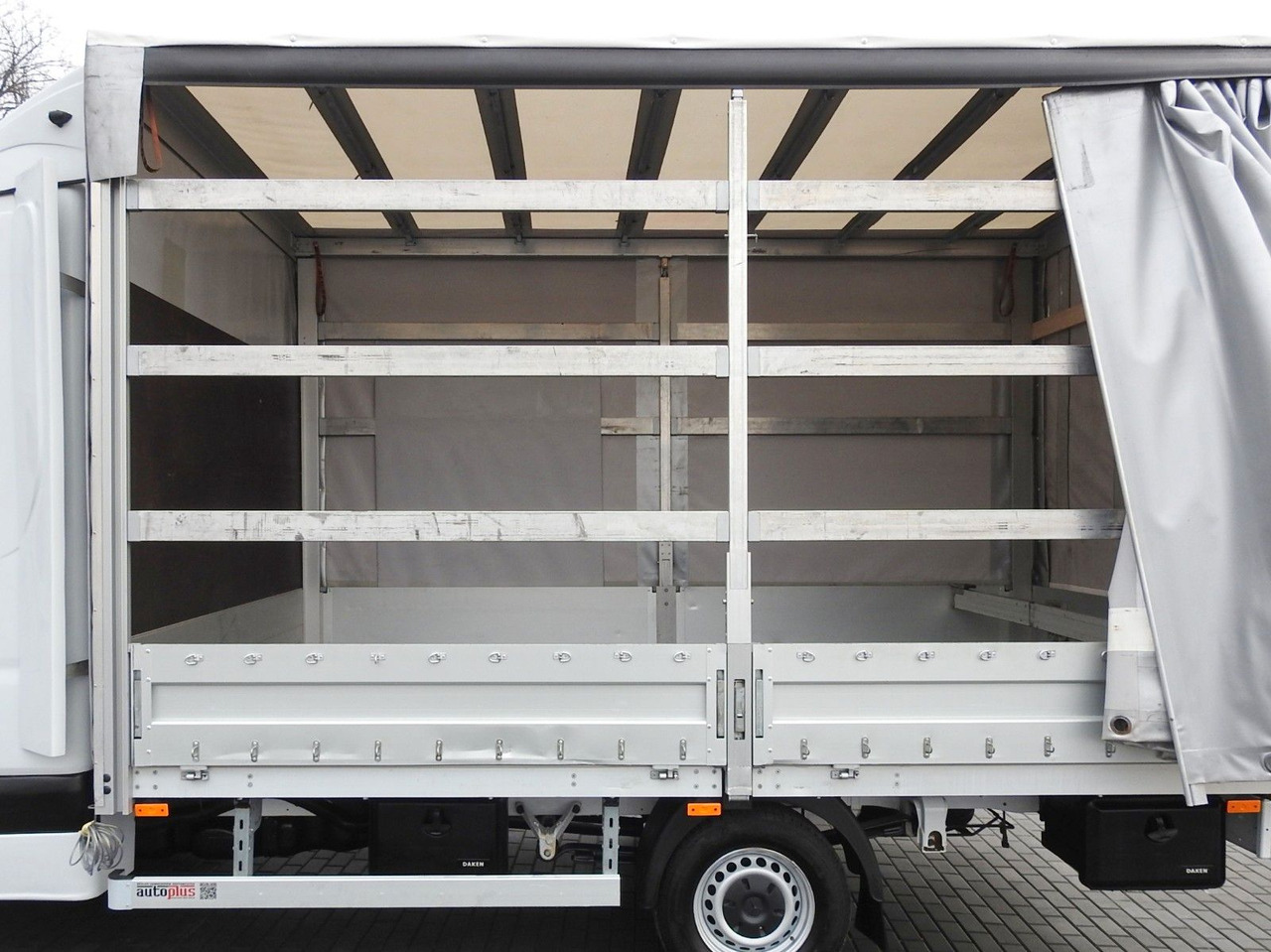 커튼 사이드 밴, 콤비 밴 Mercedes-Benz SPRINTER 316 PRITSCHE PLANE 10 PALETTEN WEBASTO : 사진 16