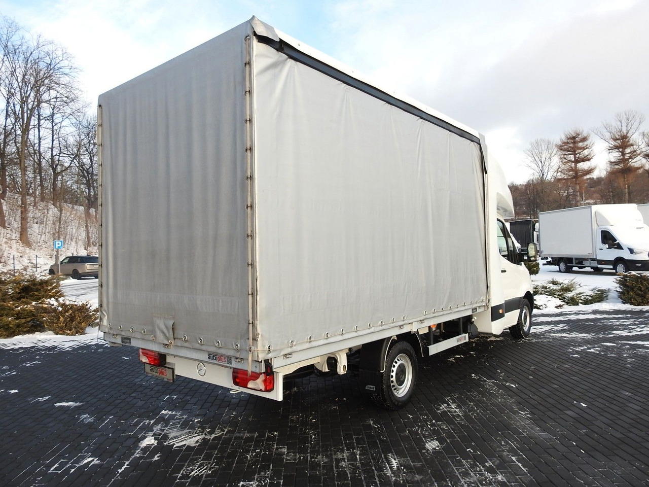 Mercedes-Benz SPRINTER 316 PRITSCHE PLANE 8 PALETTEN WEBASTO - 커튼 사이드 밴, 콤비 밴 : 사진 3 Mercedes-Benz SPRINTER 316 PRITSCHE PLANE 8 PALETTEN WEBASTO - 커튼 사이드 밴, 콤비 밴 : 사진 3