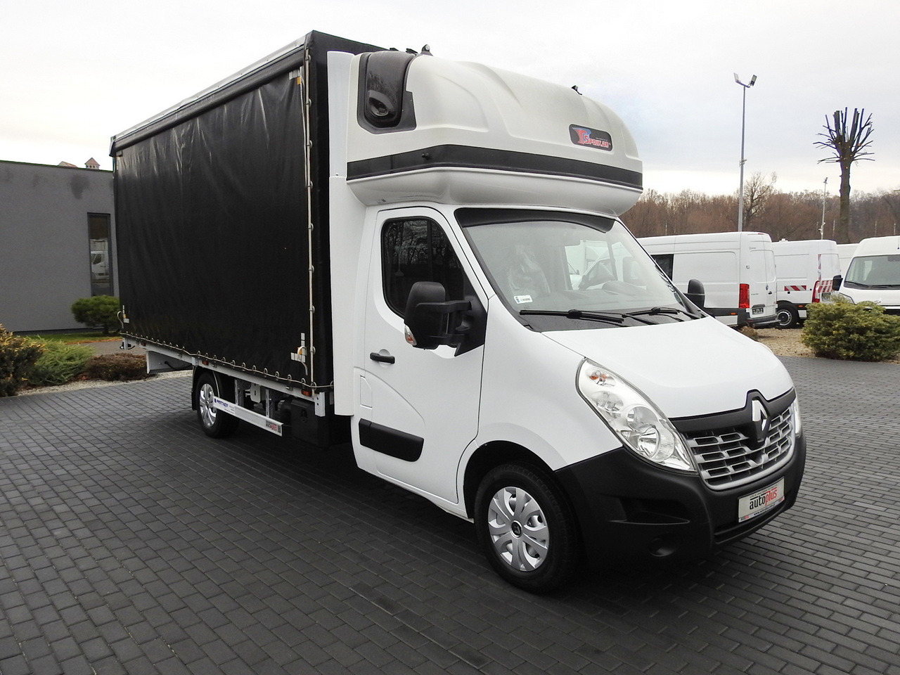 RENAULT MASTER TARPAULIN 10 PALLETS WEBASTO CRUISE CONTROL AIR CONDITIONING 170HP - 커튼 사이드 밴 : 사진 4 RENAULT MASTER TARPAULIN 10 PALLETS WEBASTO CRUISE CONTROL AIR CONDITIONING 170HP - 커튼 사이드 밴 : 사진 4
