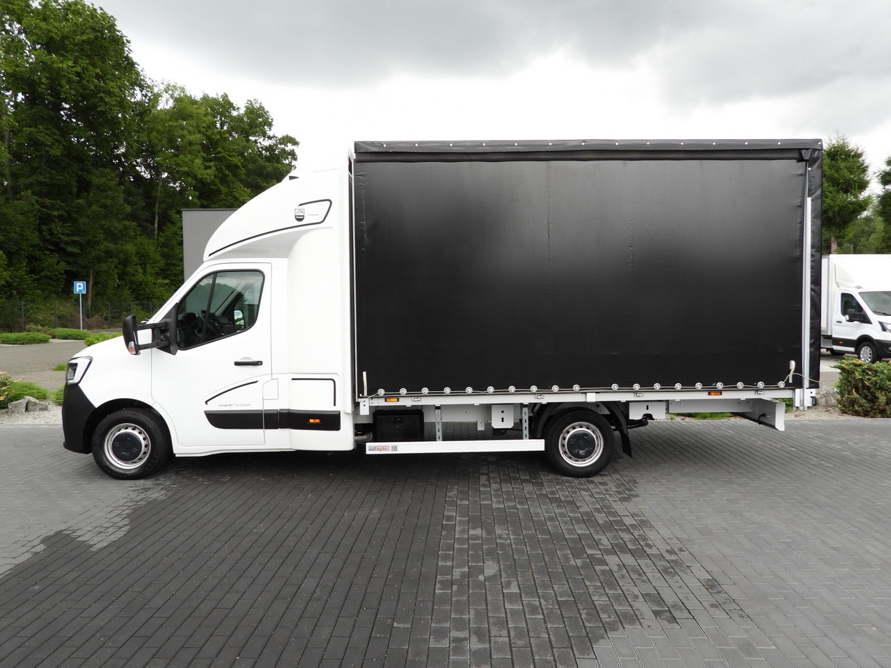 커튼 사이드 밴 RENAULT MASTER TARPAULIN 10 PALLETS WEBASTO CRUISE CONTROL LED LIGHTS PNEUMATICS AIR CONDITIONING  165HP : 사진 8
