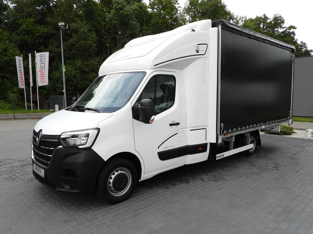 커튼 사이드 밴 RENAULT MASTER TARPAULIN 10 PALLETS WEBASTO CRUISE CONTROL LED LIGHTS PNEUMATICS AIR CONDITIONING  165HP : 사진 6