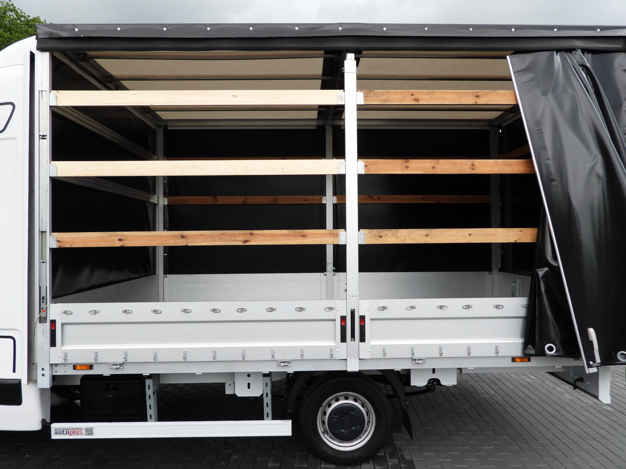 커튼 사이드 밴 RENAULT MASTER TARPAULIN 10 PALLETS WEBASTO CRUISE CONTROL LED LIGHTS PNEUMATICS AIR CONDITIONING  165HP : 사진 16