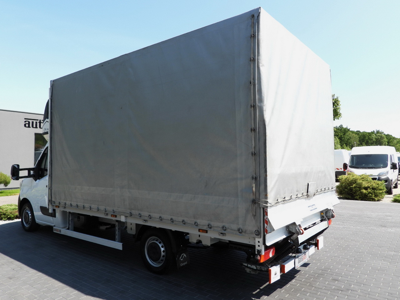 커튼 사이드 밴 RENAULT MASTER  TARPAULIN LIFT 10 PALLETS WEBASTO CRUISE CONTROL LED LIGHTS PNEUMATICS AIR CONDITIONING  165HP : 사진 10
