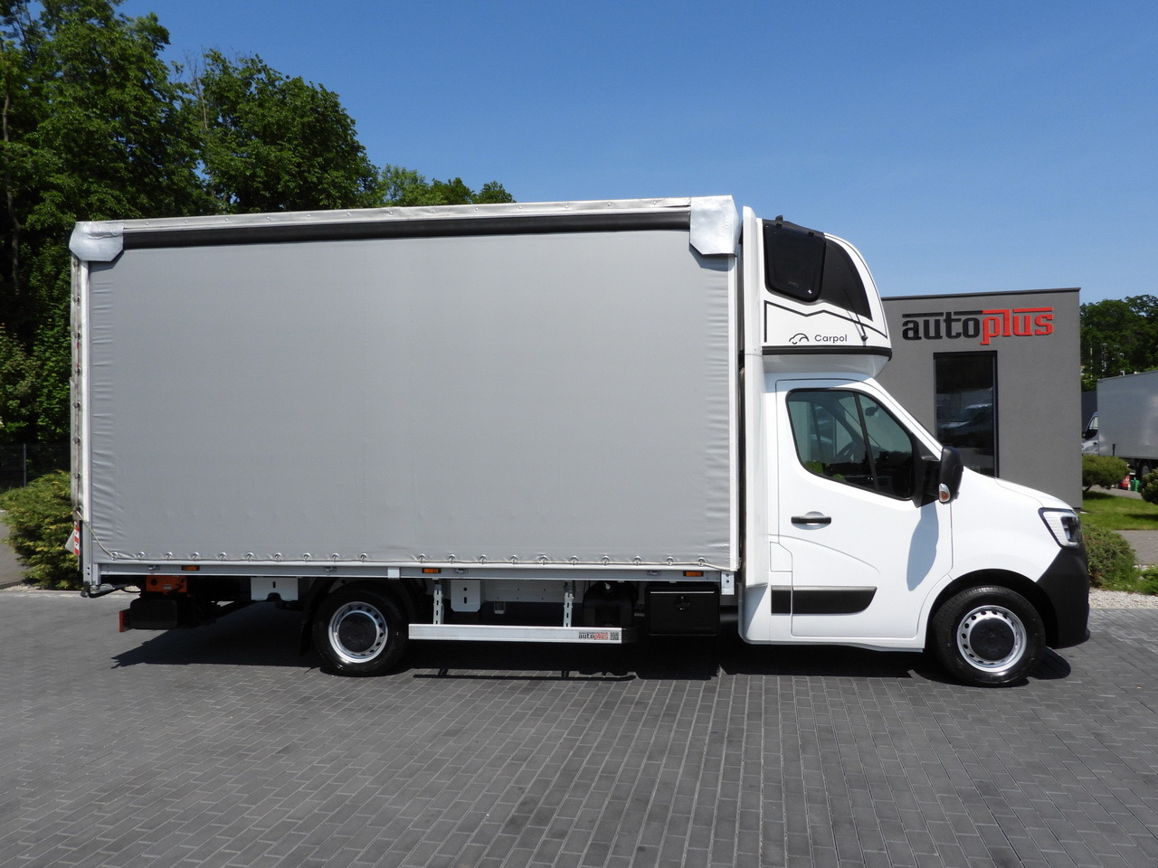 커튼 사이드 밴 RENAULT MASTER  TARPAULIN LIFT 10 PALLETS WEBASTO CRUISE CONTROL LED LIGHTS PNEUMATICS AIR CONDITIONING  165HP : 사진 7