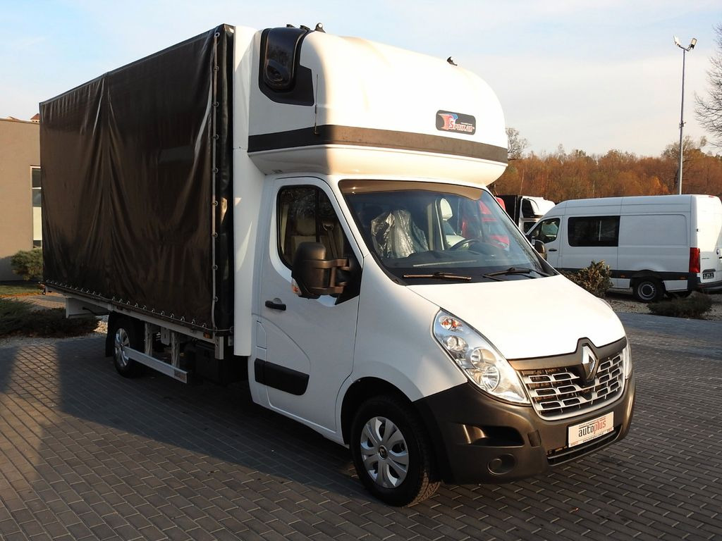 Renault MASTER PRITSCHE PLANE 10 PALETTEN WEBASTO A/C - 커튼 사이드 밴 : 사진 4 Renault MASTER PRITSCHE PLANE 10 PALETTEN WEBASTO A/C - 커튼 사이드 밴 : 사진 4