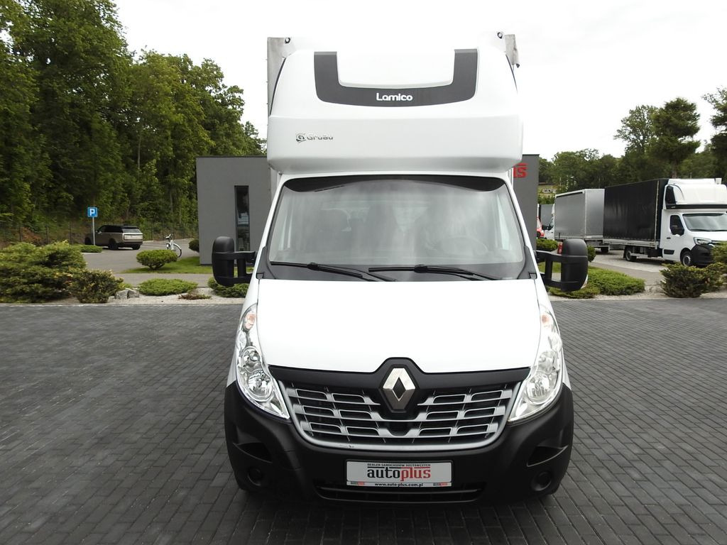 Renault MASTER PRITSCHE PLANE 10 PALETTEN WEBASTO - 커튼 사이드 밴 : 사진 4 Renault MASTER PRITSCHE PLANE 10 PALETTEN WEBASTO - 커튼 사이드 밴 : 사진 4