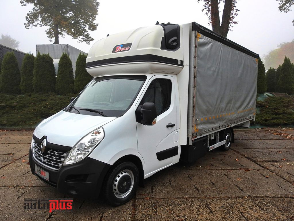 Renault MASTER PRITSCHE PLANE 10 PALLETS WEBASTO A/C - 커튼 사이드 밴 : 사진 1 Renault MASTER PRITSCHE PLANE 10 PALLETS WEBASTO A/C - 커튼 사이드 밴 : 사진 1