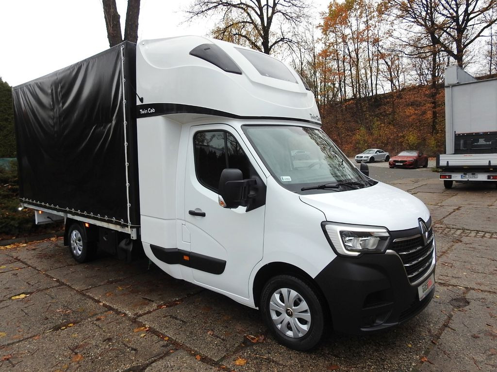 Renault MASTER PRITSCHE PLANE 8 PALLETEN SCHLAFKABINE - 커튼 사이드 밴, 콤비 밴 : 사진 4 Renault MASTER PRITSCHE PLANE 8 PALLETEN SCHLAFKABINE - 커튼 사이드 밴, 콤비 밴 : 사진 4