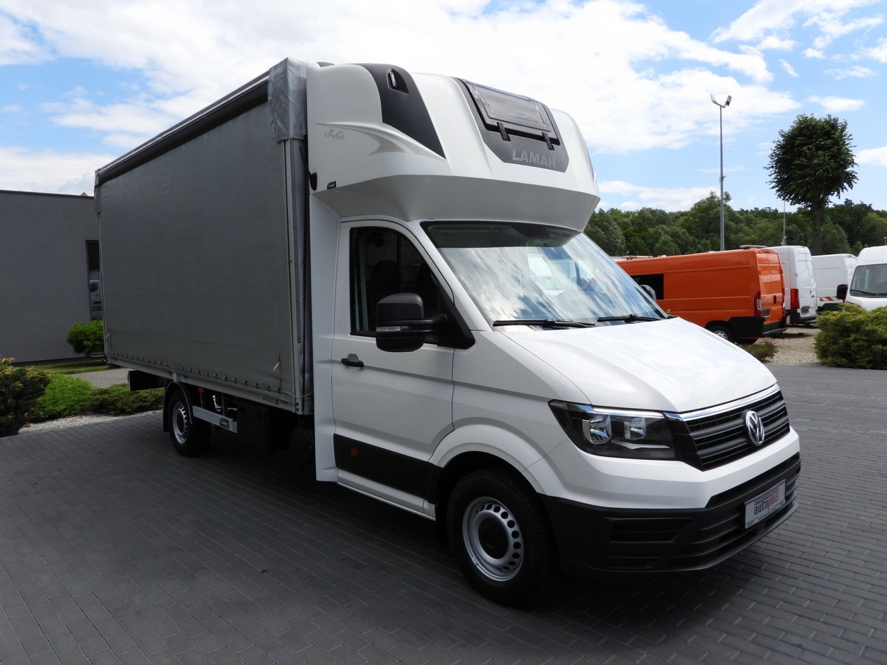 VOLKSWAGEN CRAFTER TARPAULIN 10 PALLETS WEBASTO CRUISE CONTROL AIR CONDITIONING 180HP - 커튼 사이드 밴 : 사진 4 VOLKSWAGEN CRAFTER TARPAULIN 10 PALLETS WEBASTO CRUISE CONTROL AIR CONDITIONING 180HP - 커튼 사이드 밴 : 사진 4