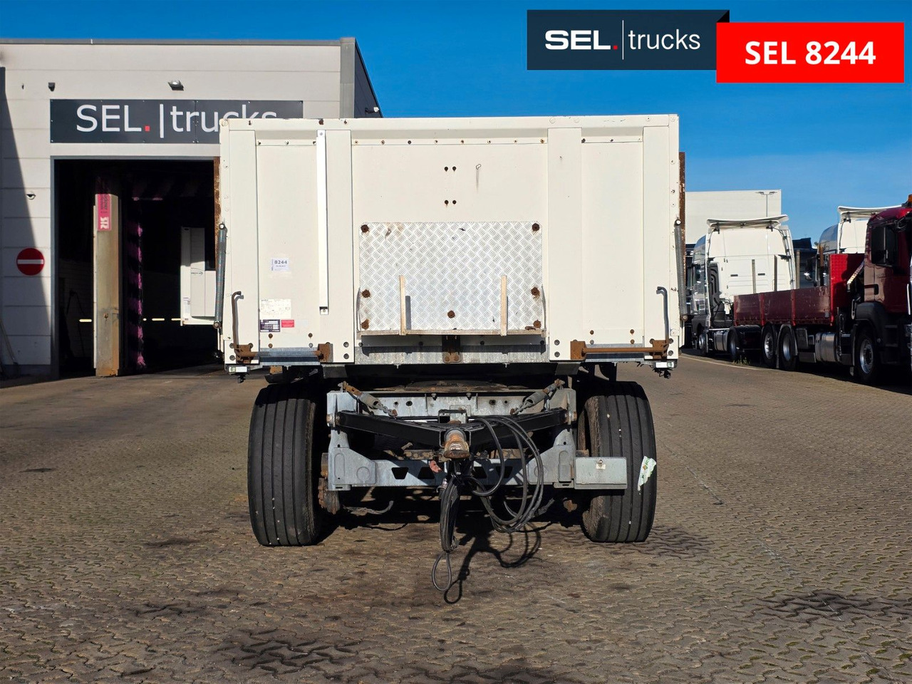 Ackermann PA-F18/7,1E BPA+ / Baustoff / 40 mm - 드롭사이드/ 플랫베드 트레일러 : 사진 2 Ackermann PA-F18/7,1E BPA+ / Baustoff / 40 mm - 드롭사이드/ 플랫베드 트레일러 : 사진 2