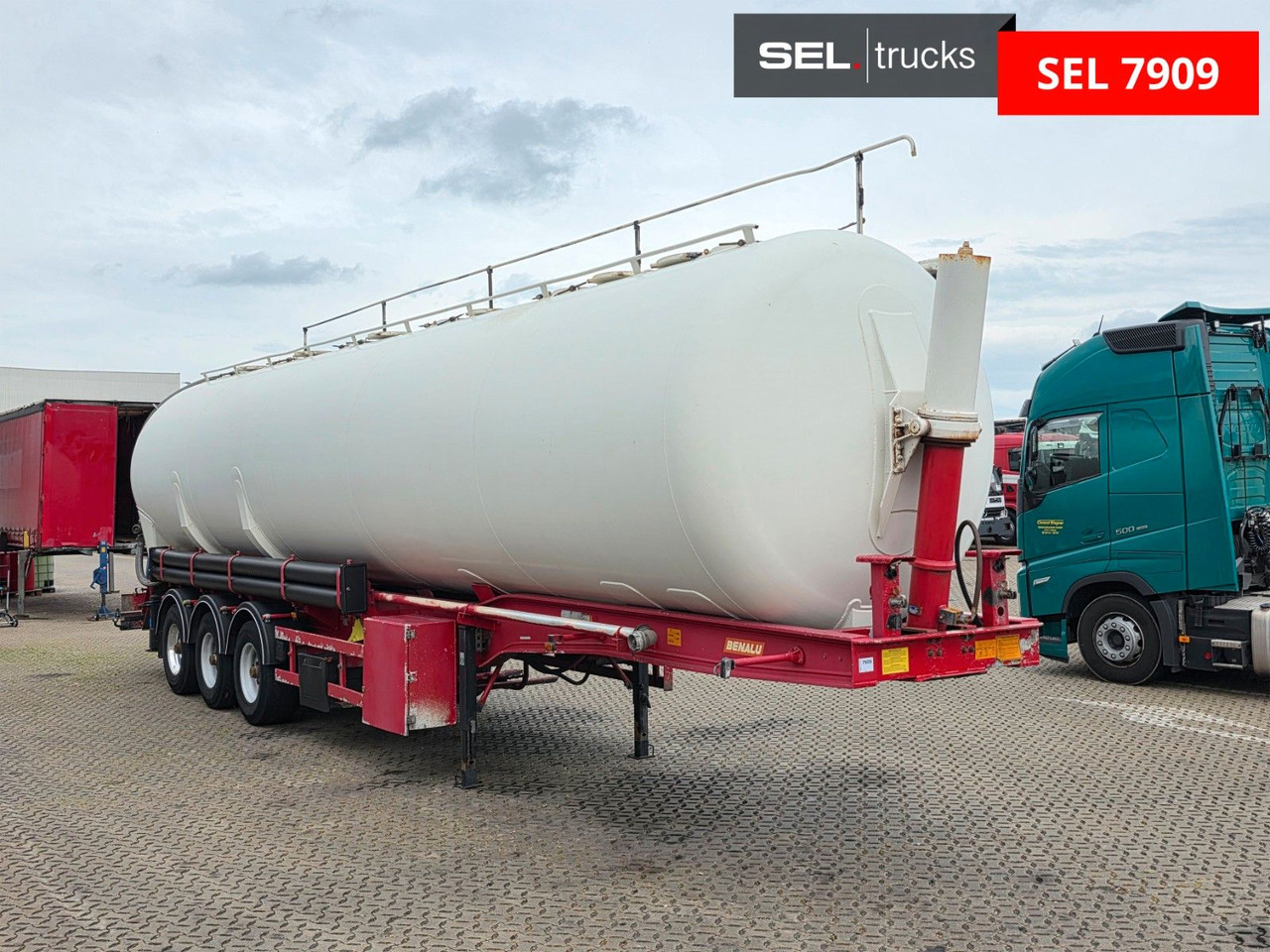 Benalu Neptune 62 / Kippsilo / 62m3 - 사일로 세미 트레일러 : 사진 3 Benalu Neptune 62 / Kippsilo / 62m3 - 사일로 세미 트레일러 : 사진 3