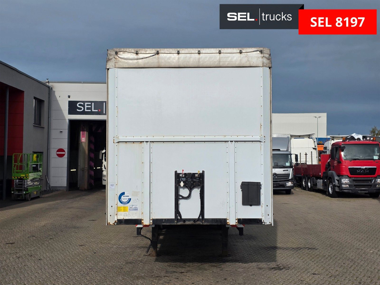 Berger SAPL 24 / Coilmulde / EDSCHA - 커튼사이더 세미 트레일러 : 사진 2 Berger SAPL 24 / Coilmulde / EDSCHA - 커튼사이더 세미 트레일러 : 사진 2