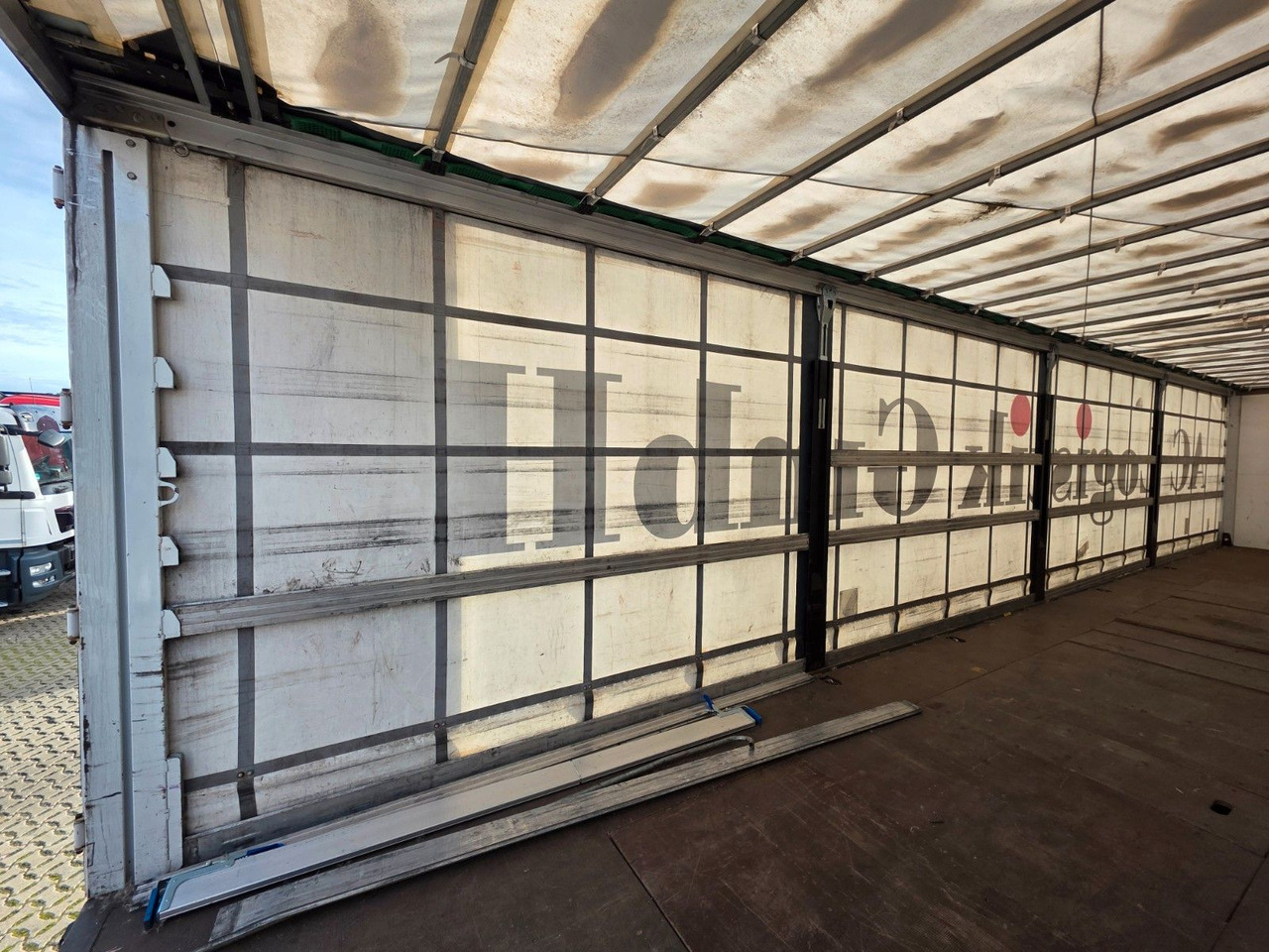 커튼사이더 세미 트레일러 Berger SAPL 24 / Coilmulde : 사진 13