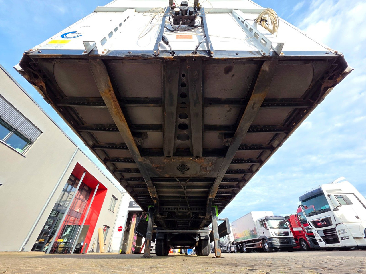 커튼사이더 세미 트레일러 Berger SAPL 24 / Coilmulde : 사진 25