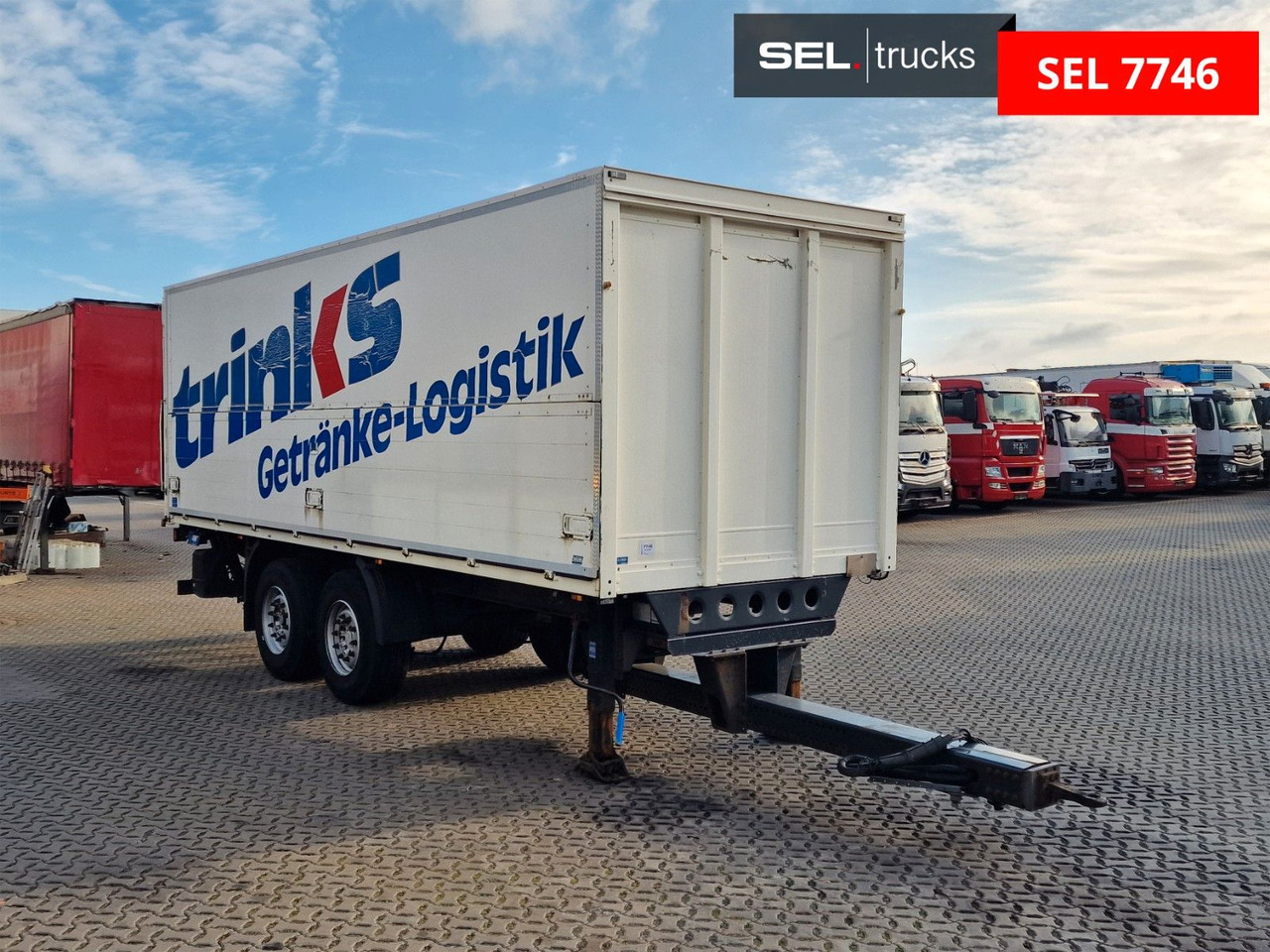 Böse BTA 7.3 / Ladebordwand / 2 Achsen - Tandem - 음료 트레일러 : 사진 3 Böse BTA 7.3 / Ladebordwand / 2 Achsen - Tandem - 음료 트레일러 : 사진 3