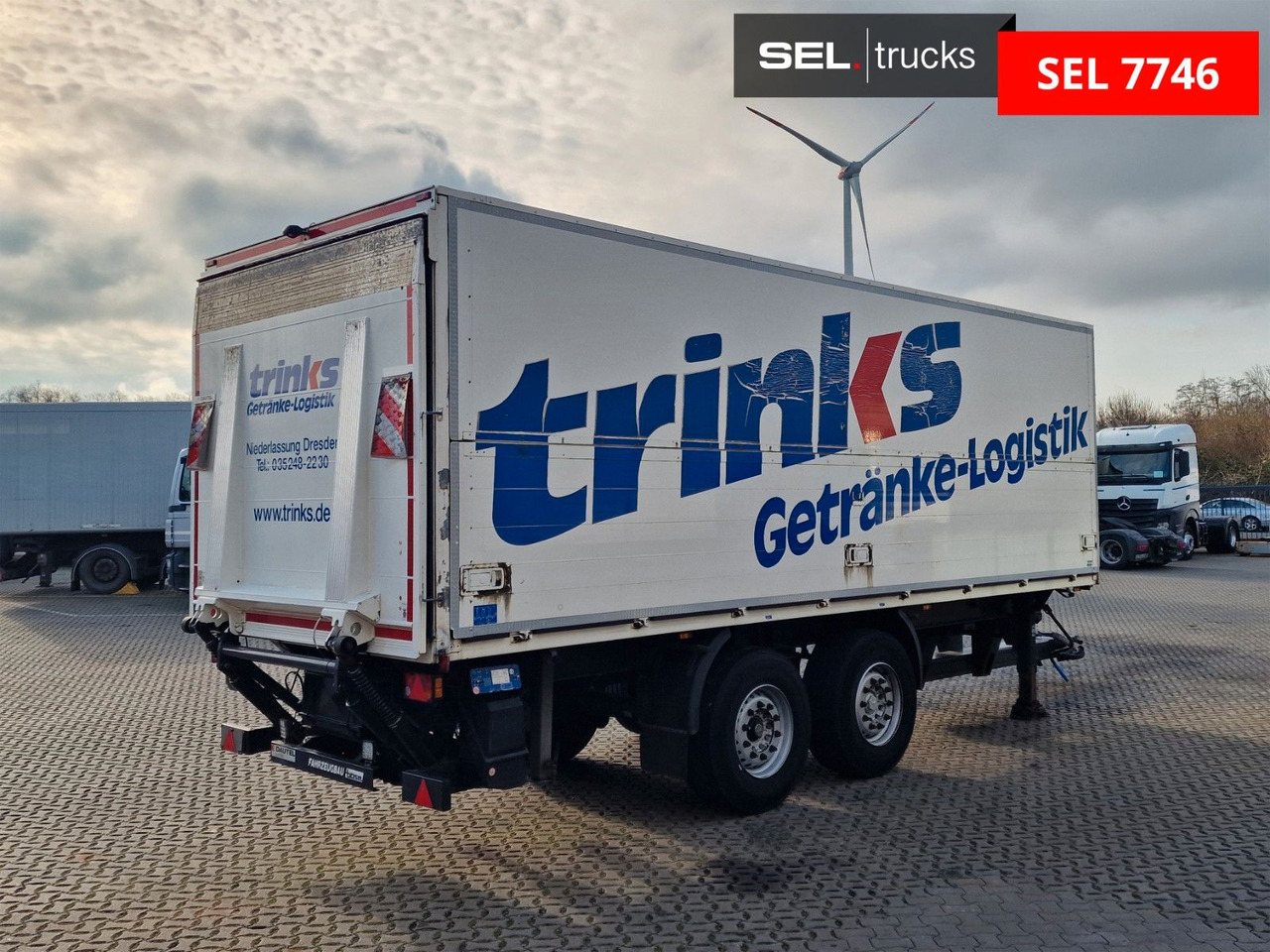 Böse BTA 7.3 / Ladebordwand / 2 Achsen - Tandem - 음료 트레일러 : 사진 5 Böse BTA 7.3 / Ladebordwand / 2 Achsen - Tandem - 음료 트레일러 : 사진 5