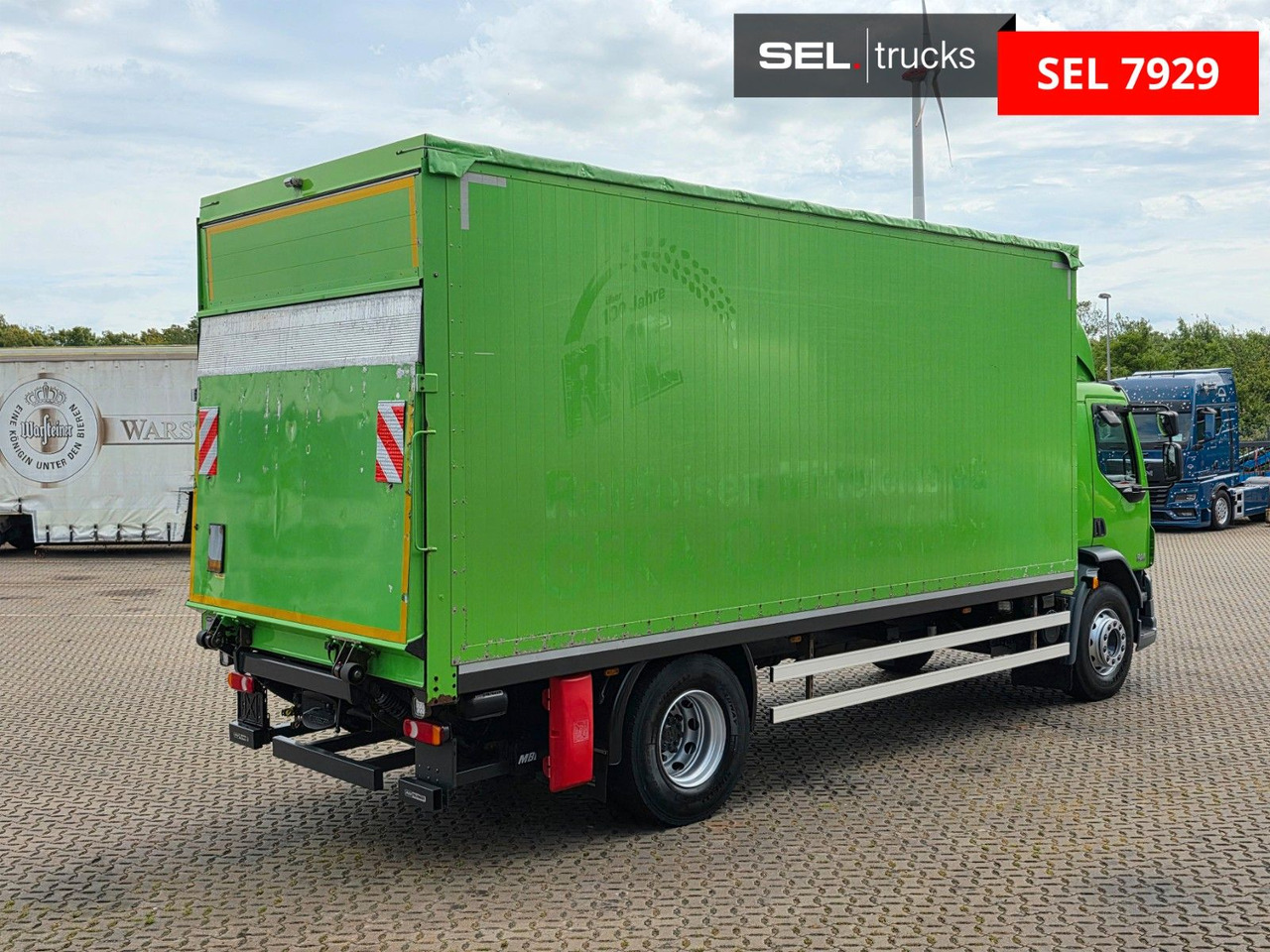 DAF FA LF 55.300 / Ladebordwand + Kofferseite - 커튼사이더 트럭 : 사진 5 DAF FA LF 55.300 / Ladebordwand + Kofferseite - 커튼사이더 트럭 : 사진 5