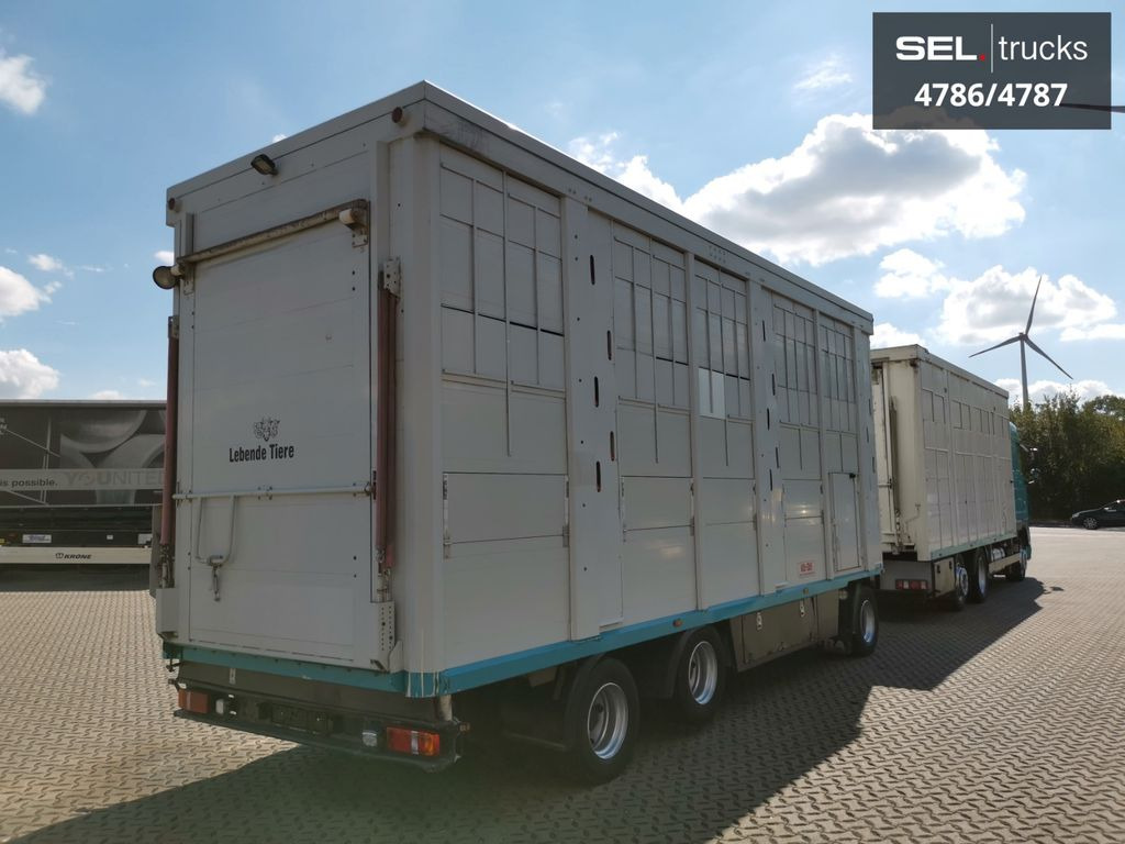 DAF XF 105.460 / Intarder / 4 Stock / KOMPLETT ! - 가축 트럭 : 사진 5 DAF XF 105.460 / Intarder / 4 Stock / KOMPLETT ! - 가축 트럭 : 사진 5