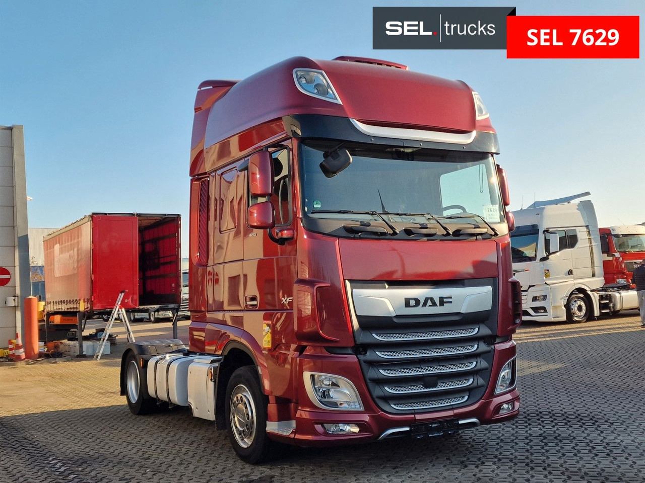 DAF XF 480 FT / ZF Intarder / Euro 6D - 트랙터 유닛 : 사진 3 DAF XF 480 FT / ZF Intarder / Euro 6D - 트랙터 유닛 : 사진 3