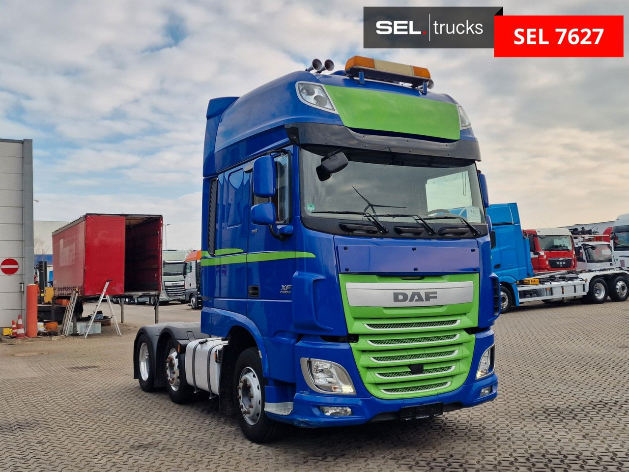 DAF XF 510 FTG / ZF Intarder / Lenkachse / Liftachse - 트랙터 유닛 : 사진 3 DAF XF 510 FTG / ZF Intarder / Lenkachse / Liftachse - 트랙터 유닛 : 사진 3