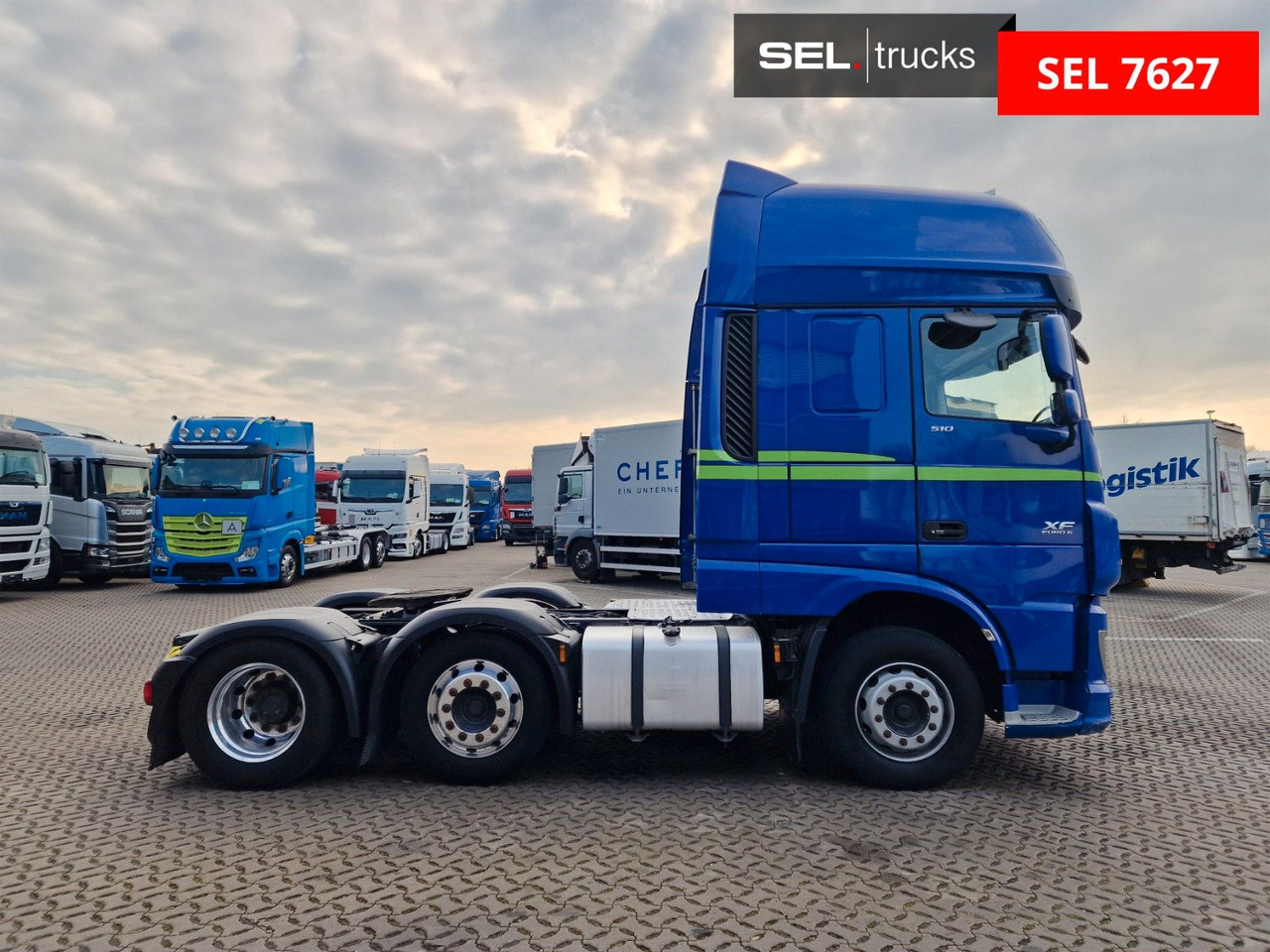 DAF XF 510 FTG / ZF Intarder / Lenkachse / Liftachse - 트랙터 유닛 : 사진 4 DAF XF 510 FTG / ZF Intarder / Lenkachse / Liftachse - 트랙터 유닛 : 사진 4