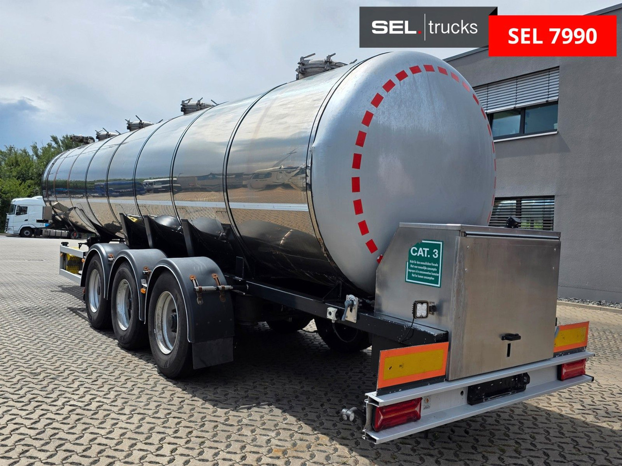 유조 세미 트레일러 Eurotank STN27 : 사진 7